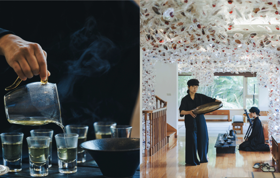 餐茶由木柵在地茶職人挑選。(圖片提供:馥蘭朵) 餐茶由木柵在地茶職人挑選。(圖片提供:馥蘭朵)