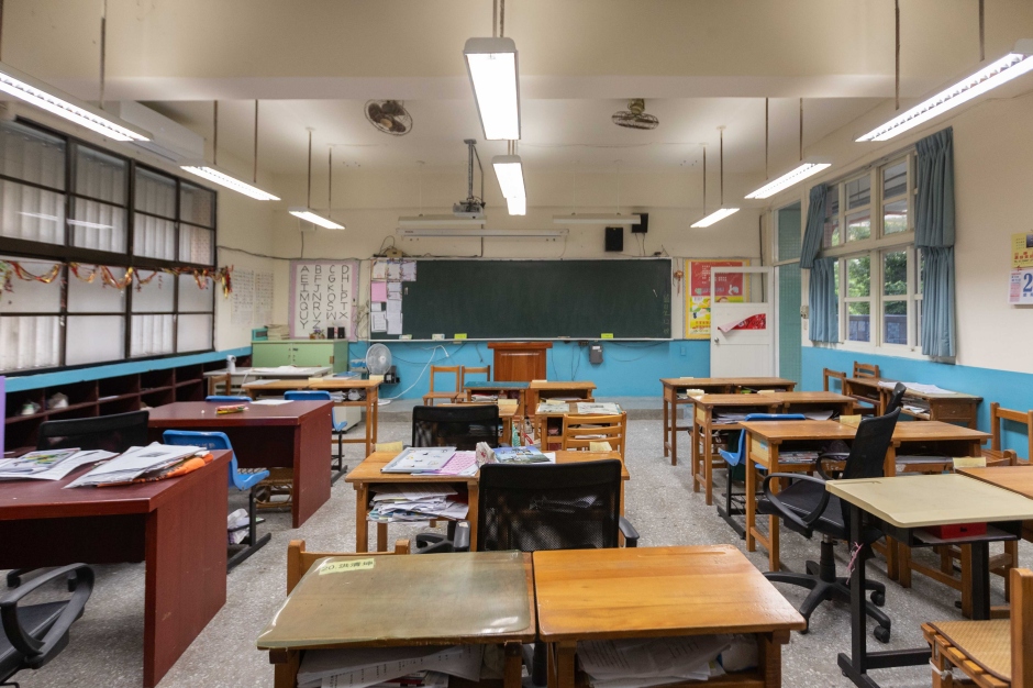 小檔新北跨齡教室正隆紙空間3.0新埔國中-(改造前)高齡的補校學生們，終於可以不需要再「將就沿用」國中教室