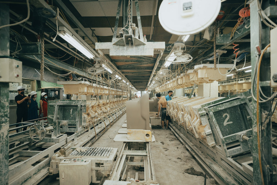 鶯歌產地開放日的工廠實景8_和成1廠_馬桶製造產線 鶯歌產地開放日的工廠實景8_和成1廠_馬桶製造產線