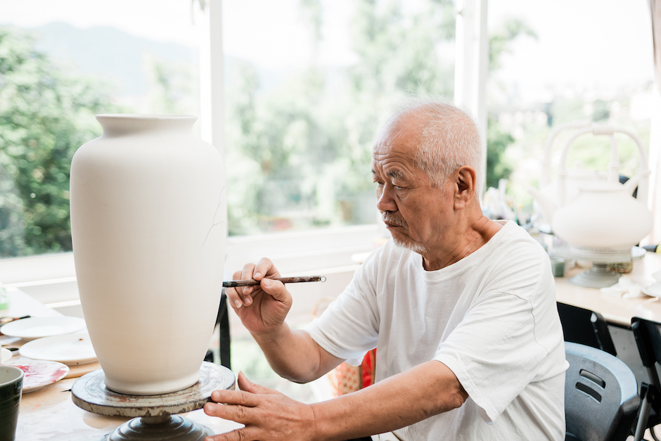 鶯歌產地開放日邀請到陳士侯老師_作品創作中 鶯歌產地開放日邀請到陳士侯老師_作品創作中