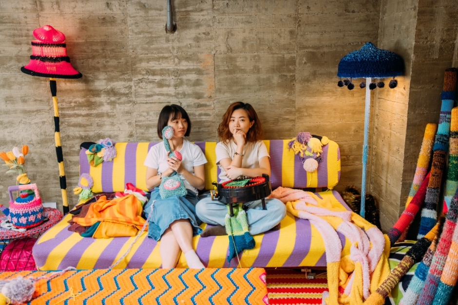 小檔22_V _ J studio 纖維藝術家 陳亞琦（右） 、陳亞筑 （左