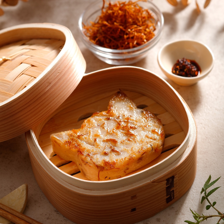 小檔10_ 爆香金針菇蘿蔔糕 _ 貓咪陀佛蔬食。圖片提供_誠品生活文創平台expo