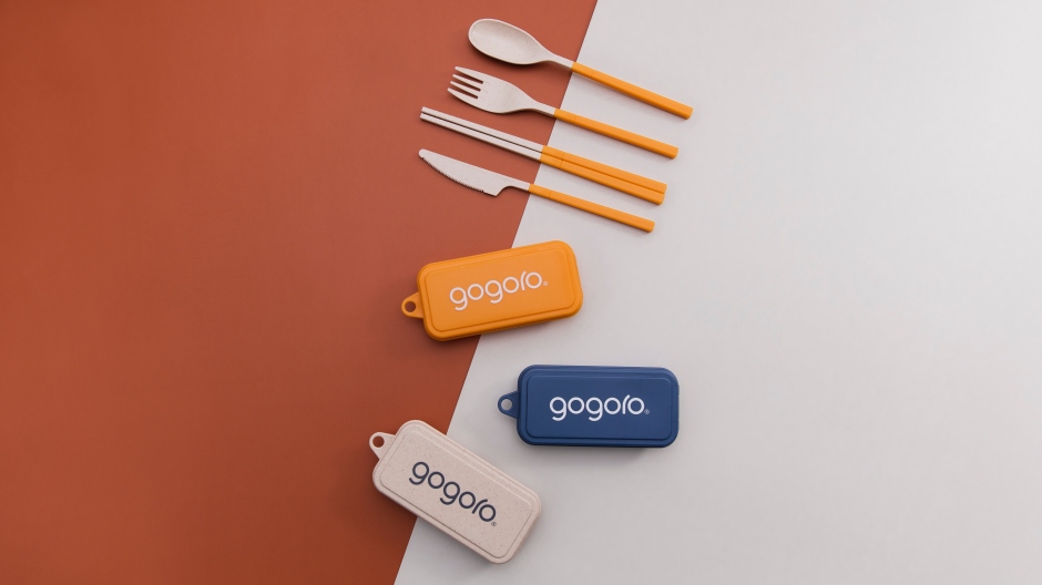 小檔26_Gogoro品牌環保餐具