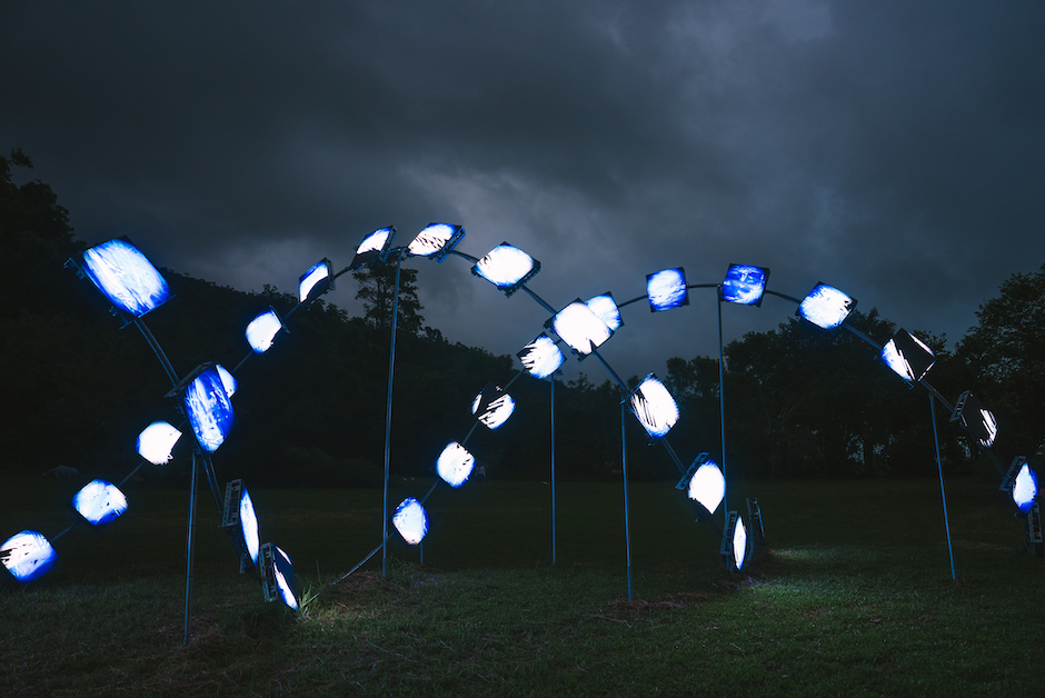 台東光祭展出作品,黑川互動媒體藝術 X 山影藝術實驗所-《回聲光譜》2 台東光祭展出作品,黑川互動媒體藝術 X 山影藝術實驗所-《回聲光譜》2