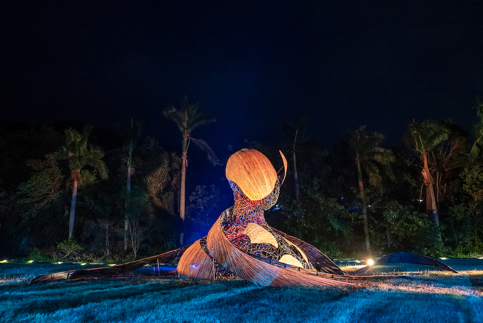 台東光祭展出作品,拔舒浪.魯魯安 (安君實)-《融合》1 台東光祭展出作品,拔舒浪.魯魯安 (安君實)-《融合》1