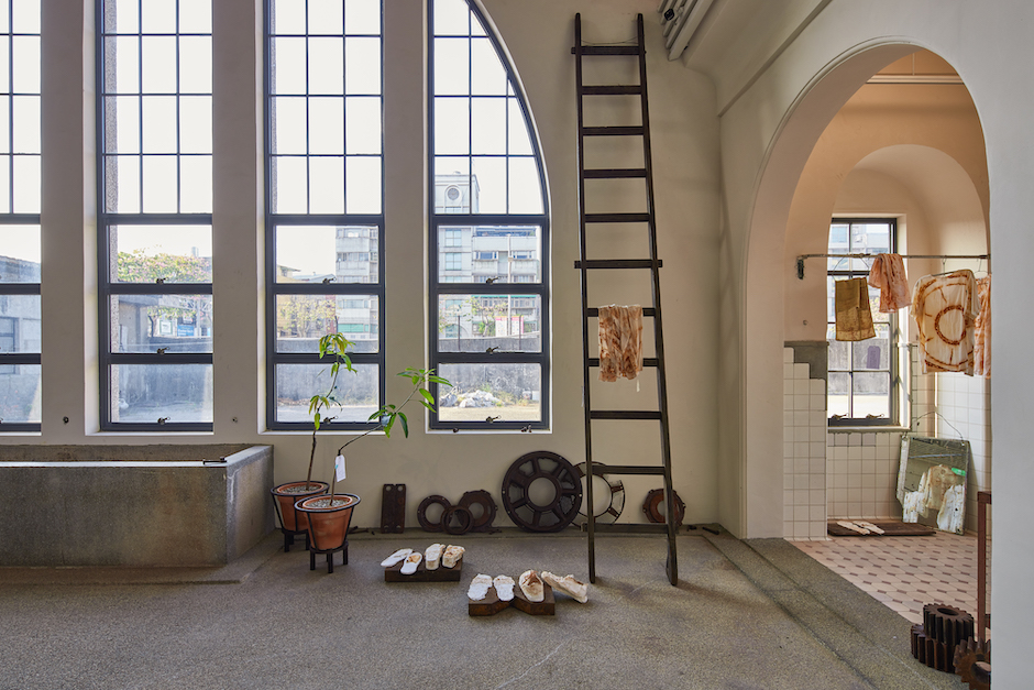 國家鐵道博物館「氤氳時代—員工澡堂常設展」中央浴池-3