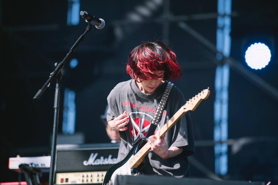 可愛搞怪、兼有歌手 與模特兒身分的木村カエラ參與第二屆。（圖片提供：夥球擊）