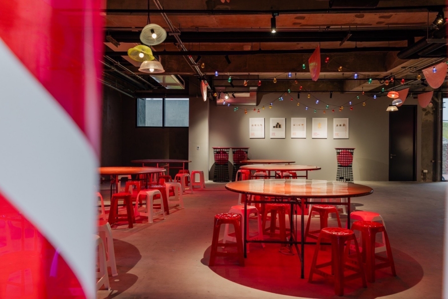 07 圖說《Food in Circle》老派新潮流動宴席。圖片提供青石創意。