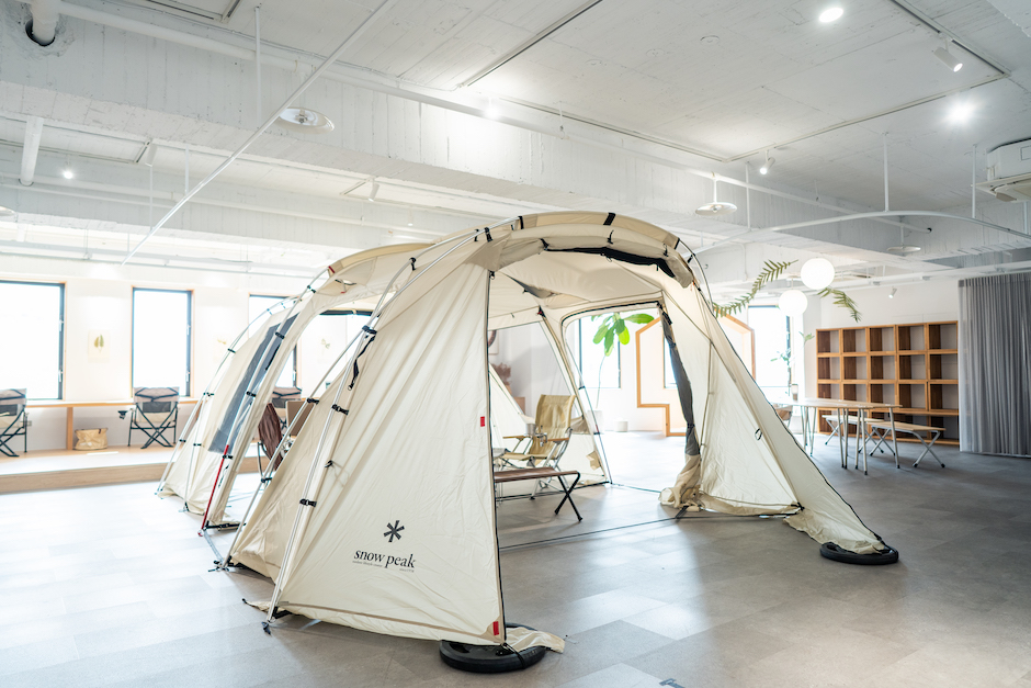 snow peak士林旗艦店實景,與新竹「森Space」共同打造Camping office_v2 snow peak士林旗艦店實景,與新竹「森Space」共同打造Camping office_v2