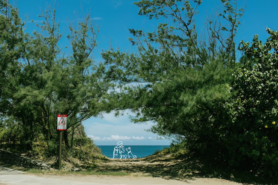 芝味祭活動，3 大田寮沙灘 照片來源_當若科技藝術