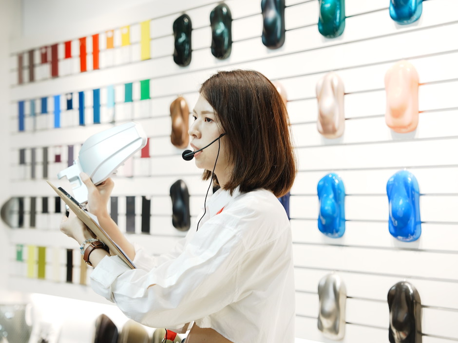 打開台北的活動之一：參觀浩漢設計03CMF設計部工作空間