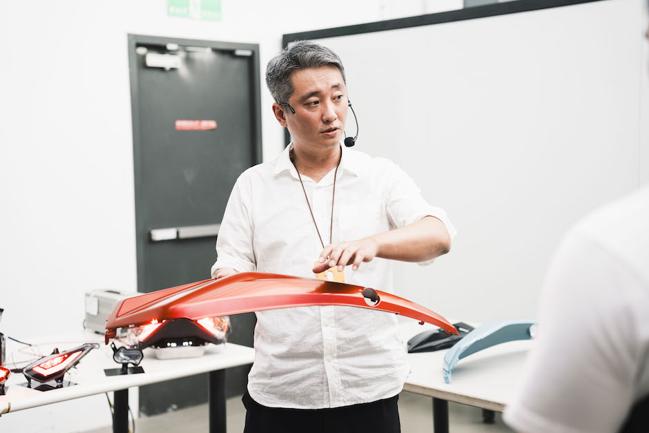 打開台北的活動之一：參觀浩漢設計將創意與概念真實呈現