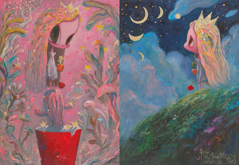 韓國新銳藝術家JAMSAN首度登台個展!《From Rose》以奇幻童話風格刻畫人性的孤獨與脆弱3 韓國新銳藝術家JAMSAN首度登台個展!《From Rose》以奇幻童話風格刻畫人性的孤獨與脆弱3