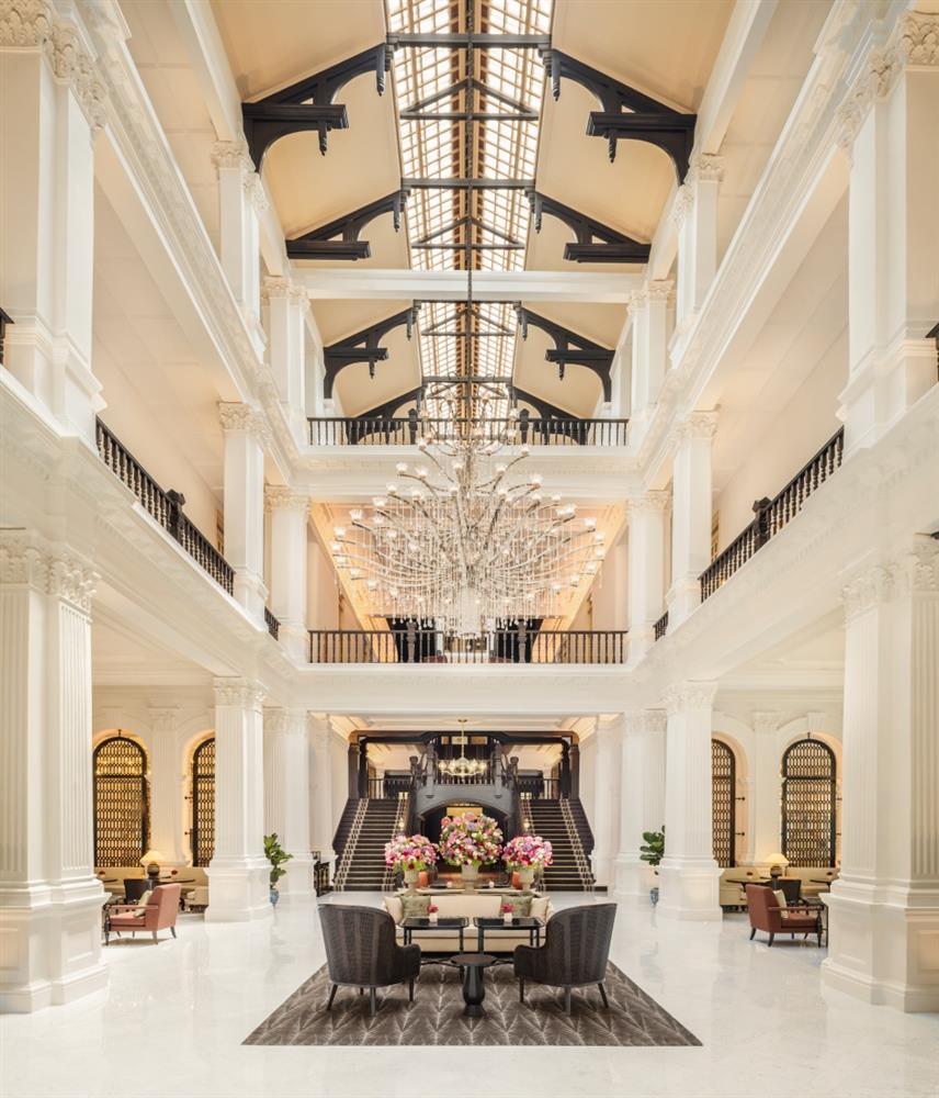 小檔新加坡傳奇「萊佛士酒店」酒店大廳