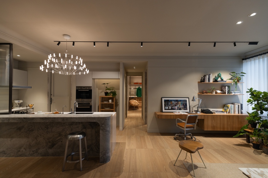 小檔平田晃久義泰田境義泰田境樣品屋廚房+工作區_圖片提供_義泰建設