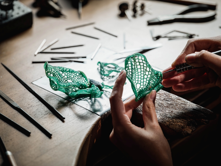 batch_2023 Black Label Masterpiece No.1大師系列年度蝴蝶——Amour Butterfly儷影蝴蝶 蠟雕工藝圖