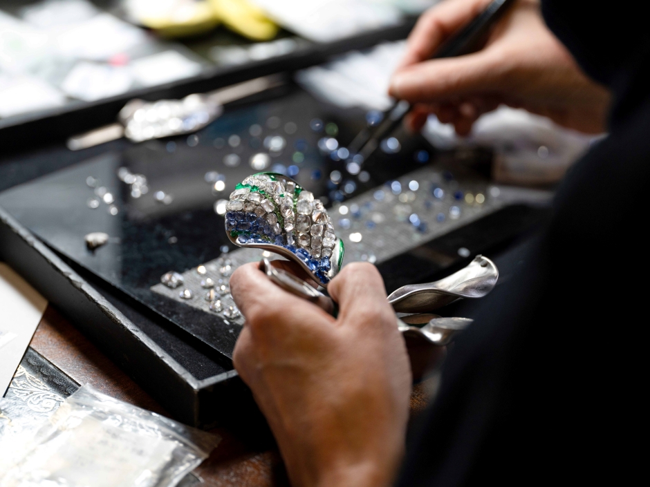 batch_2023 Black Label Masterpiece No.1大師系列年度蝴蝶——Amour Butterfly儷影蝴蝶_鈦金屬排石 (2)