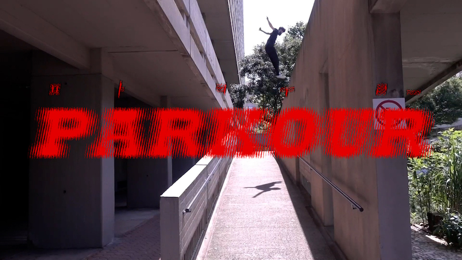 台北數位藝術節韓國藝術家金孝載Hyojae KIM作品《跑酷》