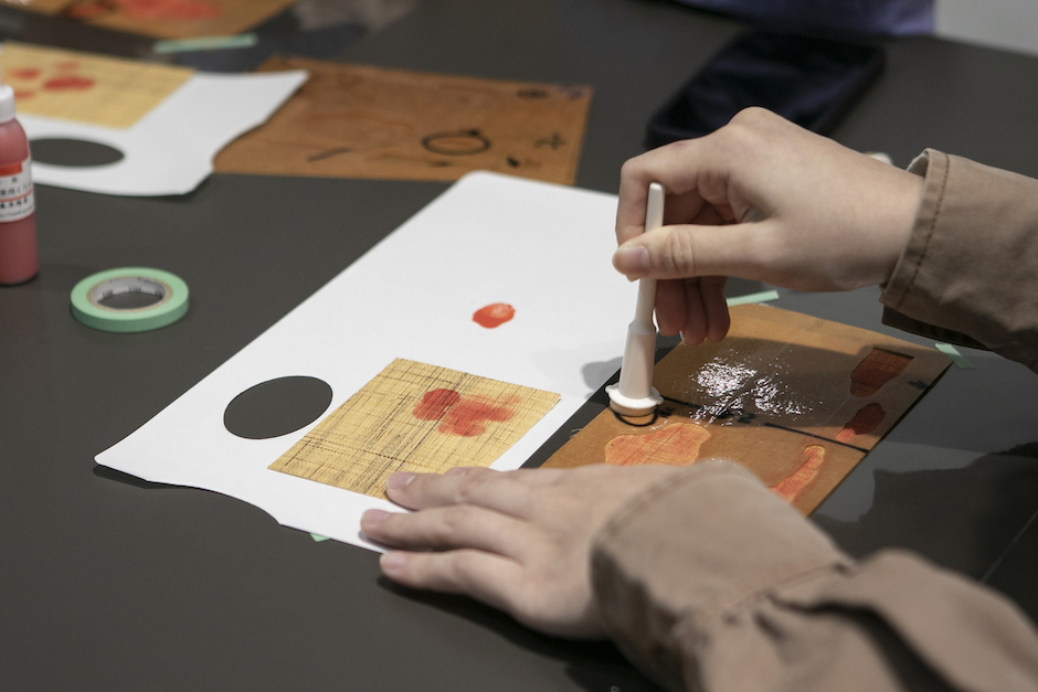 亞麻明信片 DIY工作坊