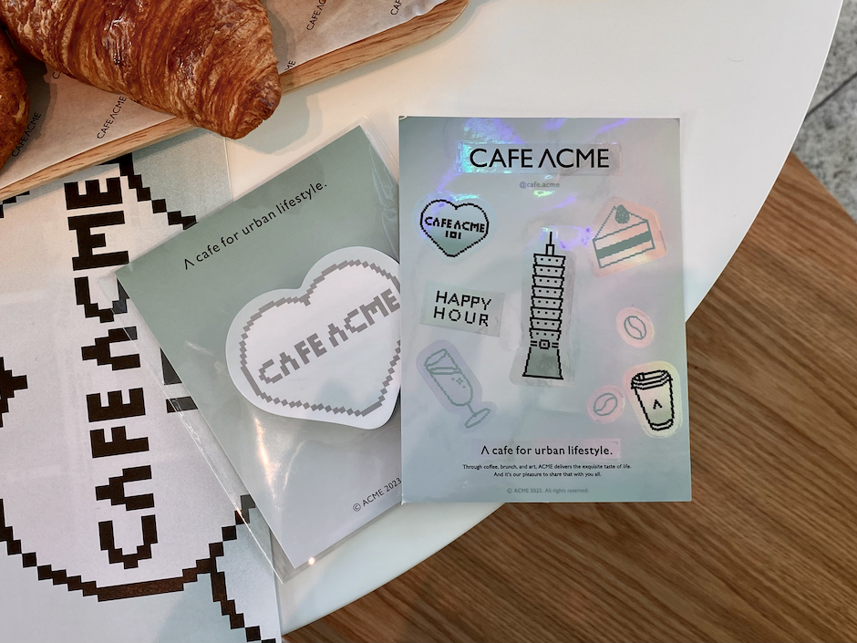 cafe acme在台北101高空開幕,推出限定品項8 cafe acme在台北101高空開幕,推出限定品項8