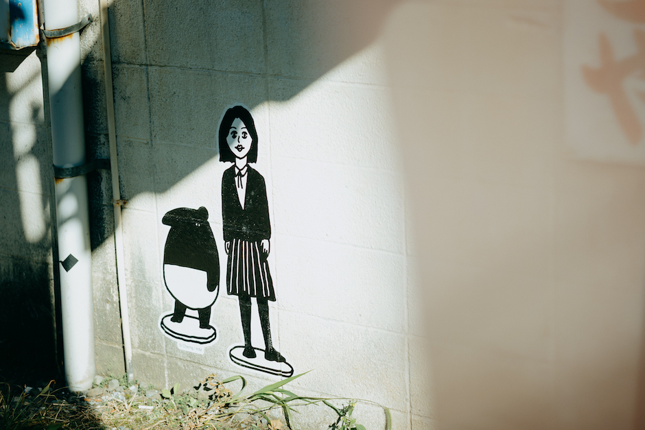 來貘出現在日本富士西裏的つちや洋品店_Tsuchiya-Boutique