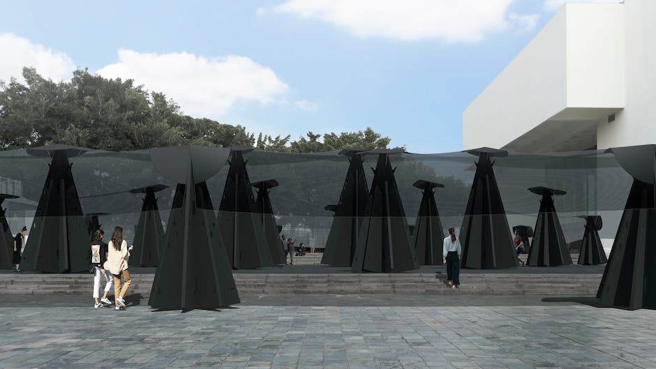 02_《林木林》示意圖（中山北路方向入口），由「感想工作室」團隊與臺北市立美術館提供。