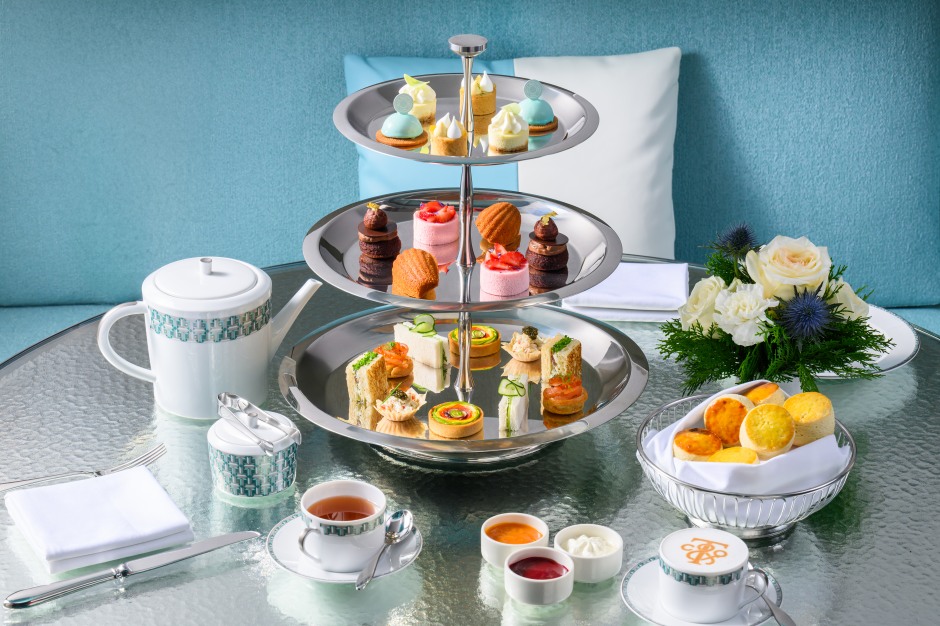 小檔tiffany cafeBlue Box Café Taipei_下午茶組餐點照下午茶定價新台幣1580元/每人，供應時間14:30~17:00。