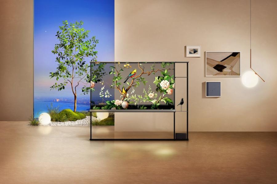 LG全透明無線電視「SIGNATURE OLED T」 LG全透明無線電視「SIGNATURE OLED T」
