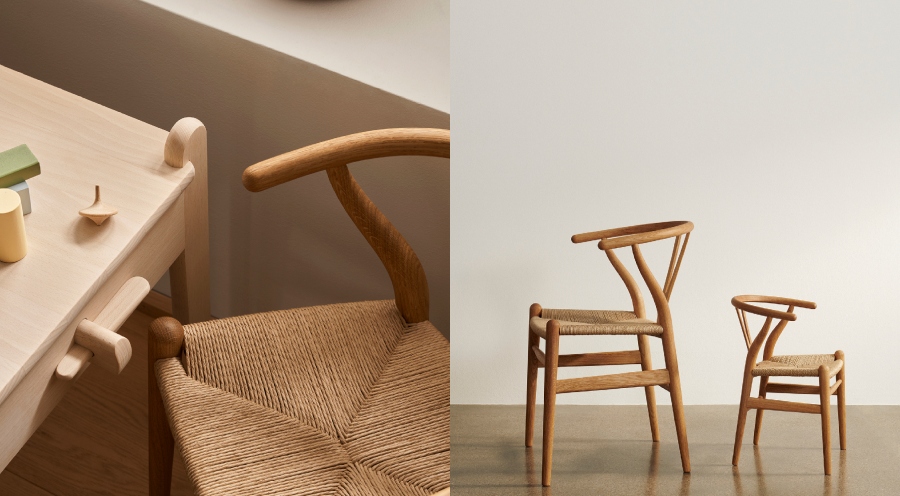 家具迷注意!丹麥現代主義大師Hans J. Wegner推出兒童版經典單椅CH24.Wishbone Chair 家具迷注意!丹麥現代主義大師Hans J. Wegner推出兒童版經典單椅CH24.Wishbone Chair
