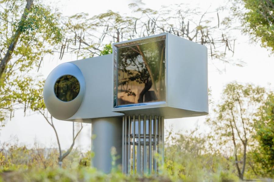 臺中中央公園全新藝術裝置!何理互動《微觀複印》反射公園風景,邀請人們觀察自然環境 臺中中央公園全新藝術裝置!何理互動《微觀複印》反射公園風景,邀請人們觀察自然環境