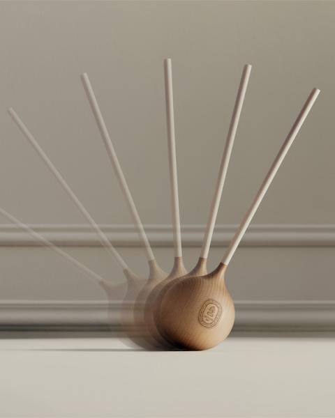 Diptyque推出「Culbuto」不倒翁擴香器！選用山毛櫸、陶瓷打造，輕輕一推就啟動