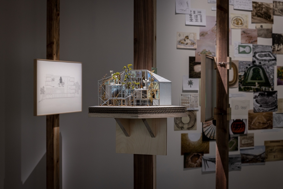 副展｜[樹]建築則由法國波爾多建築中心精選了多個台灣及台南地區的建築案例，深入探討了樹木與建築之間的共生關係。（圖片提供：台灣設計研究院）