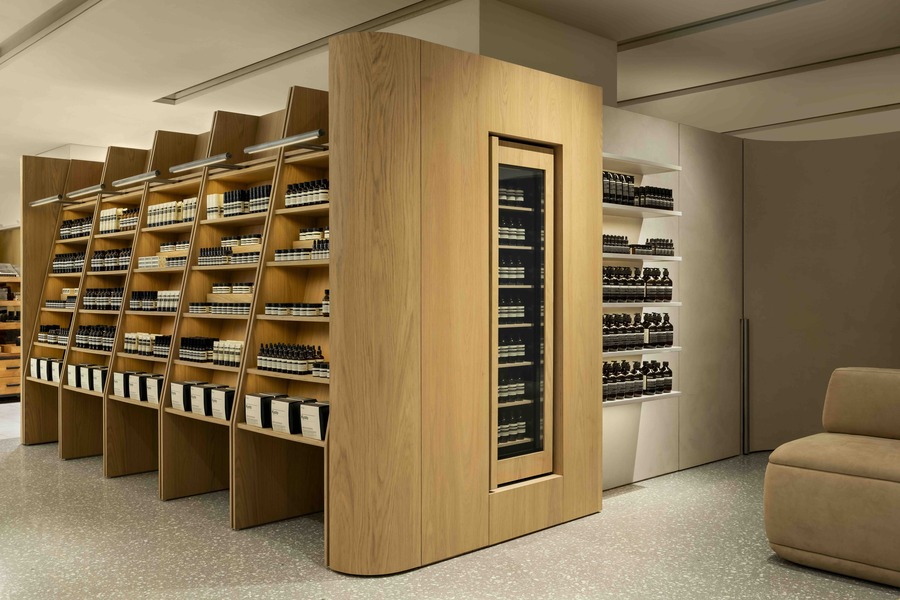 Aesop南西誠品店空間換裝！MLKK Studio以日星鑄字行為靈感設計