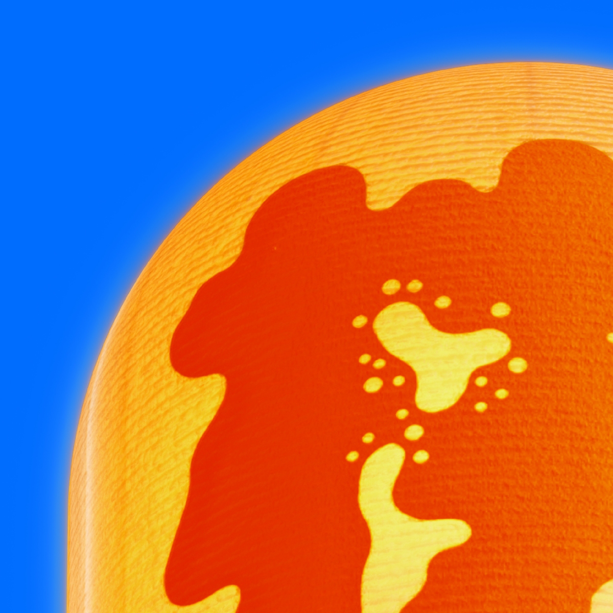 燈籠上的「桃」字間，細膩地融入了桃園百年歷史的埤塘文化。（圖片提供：Bito）