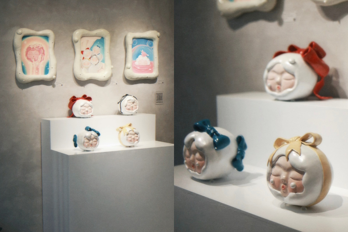 走進一場正在融化的夢境:睡夢頭《笑著笑著就融化了》個展,療癒雕塑帶你沉浸雨過天青的溫暖 走進一場正在融化的夢境:睡夢頭《笑著笑著就融化了》個展,療癒雕塑帶你沉浸雨過天青的溫暖