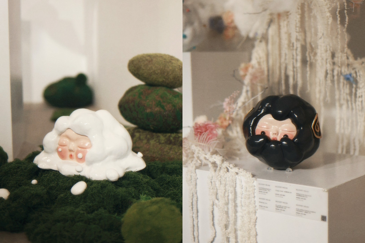 走進一場正在融化的夢境:睡夢頭《笑著笑著就融化了》個展,療癒雕塑帶你沉浸雨過天青的溫暖 走進一場正在融化的夢境:睡夢頭《笑著笑著就融化了》個展,療癒雕塑帶你沉浸雨過天青的溫暖