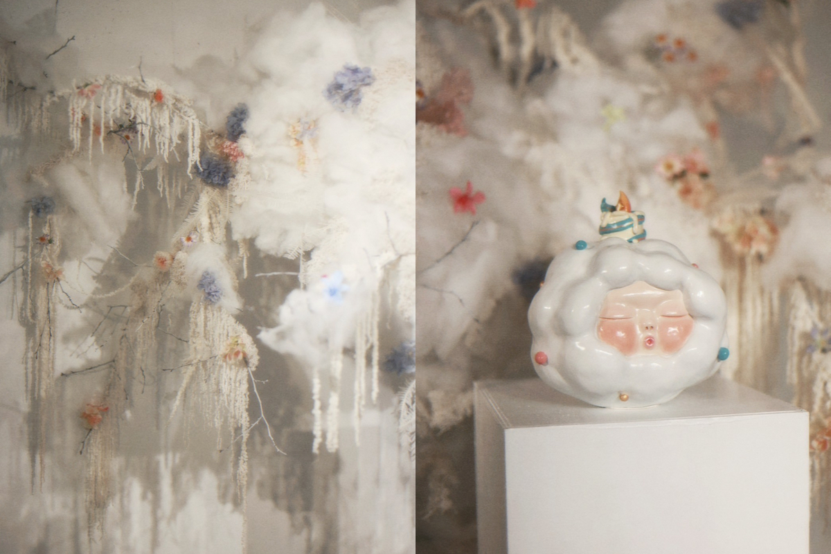走進一場正在融化的夢境:睡夢頭《笑著笑著就融化了》個展,療癒雕塑帶你沉浸雨過天青的溫暖 走進一場正在融化的夢境:睡夢頭《笑著笑著就融化了》個展,療癒雕塑帶你沉浸雨過天青的溫暖