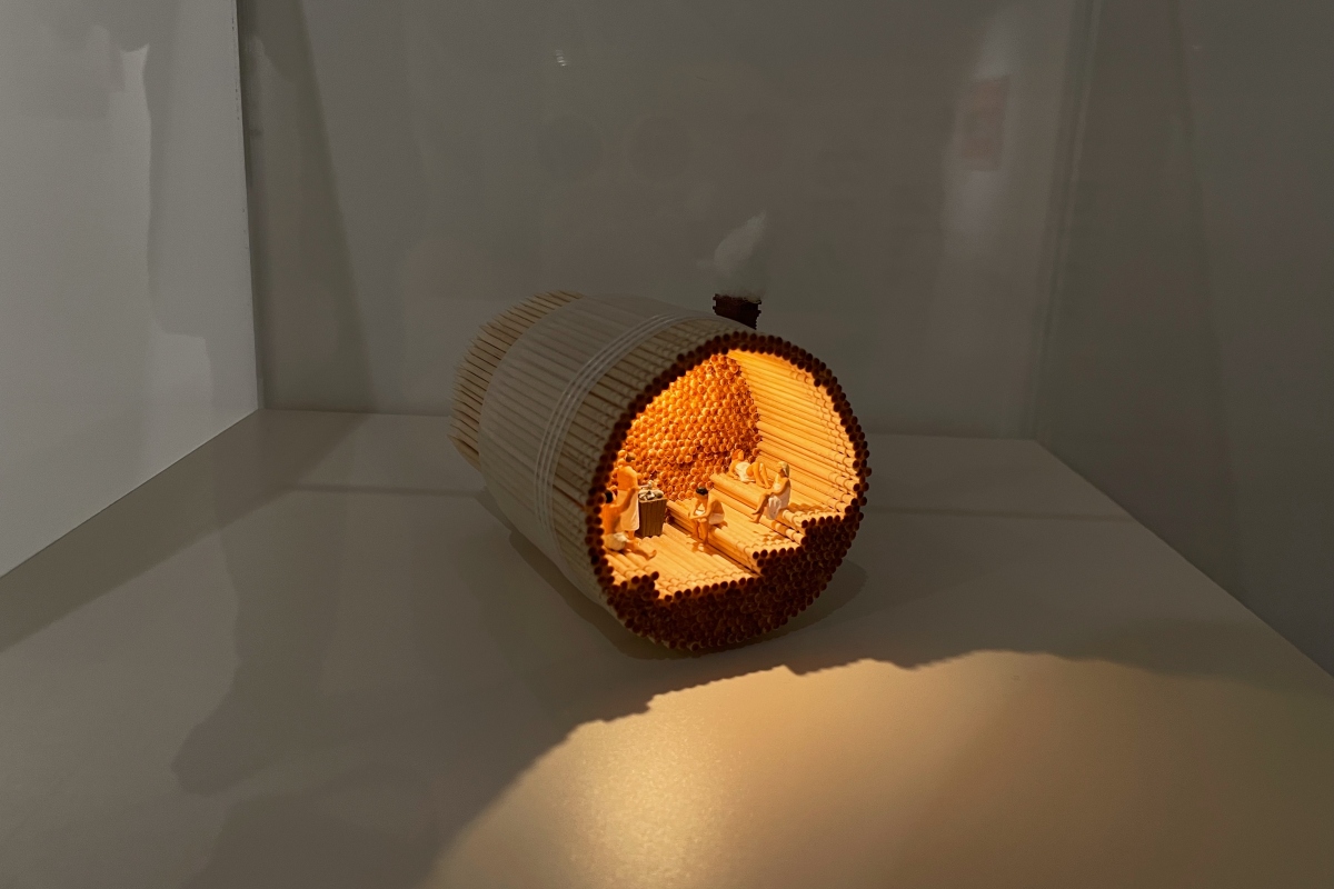現場展出作品(攝影:Adela Cheng) 現場展出作品(攝影:Adela Cheng)