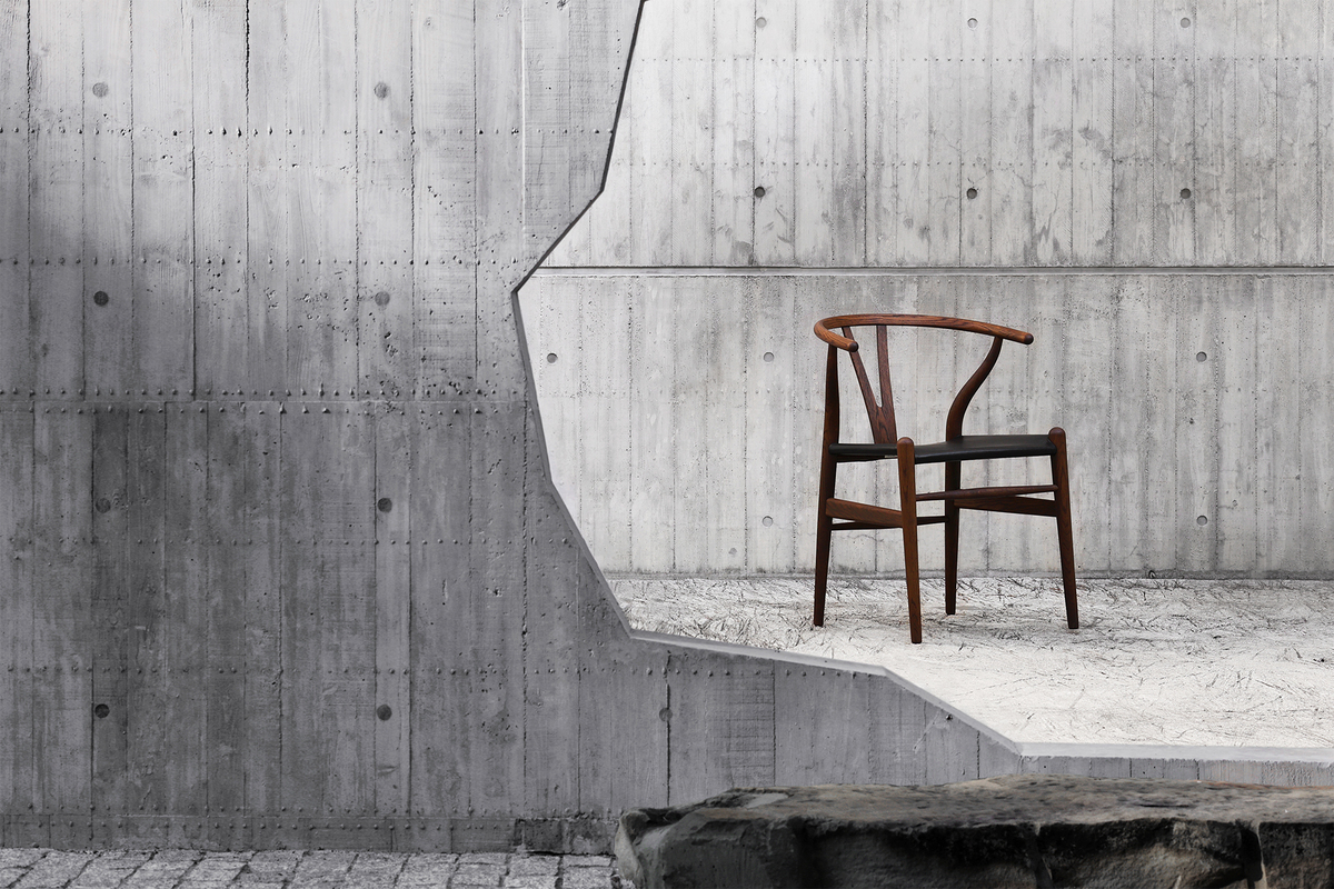 Hans J. Wegner「Y-Chair」煙燻橡木 X 墨黑皮革限定版!森/CASA重新演繹 Hans J. Wegner「Y-Chair」煙燻橡木 X 墨黑皮革限定版!森/CASA重新演繹