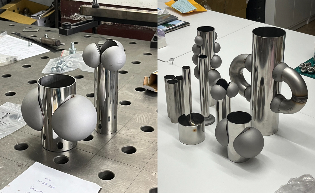 楊水源《railing》特展在朋丁,以台灣扶手、欄杆「萬向球形接頭」展開設計實驗 楊水源《railing》特展在朋丁,以台灣扶手、欄杆「萬向球形接頭」展開設計實驗