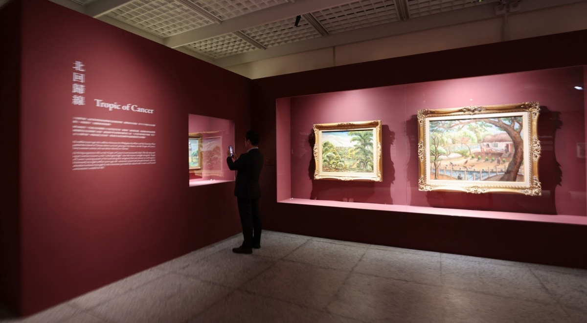 「陳澄波特展」移師桃園市立圖書館展出！從8件經典畫作，看見臺灣的山海風景與生態特色