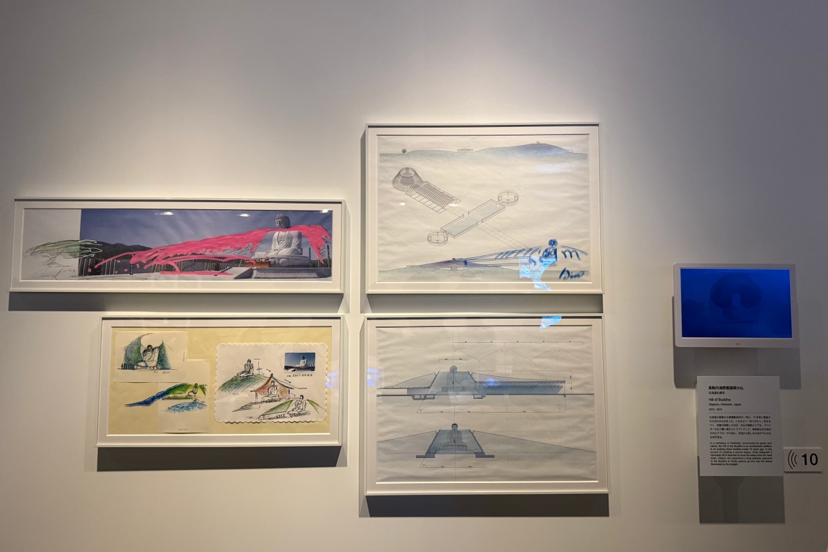 「安藤忠雄展|青春」展場一隅(攝影:Adela Cheng) 「安藤忠雄展|青春」展場一隅(攝影:Adela Cheng)