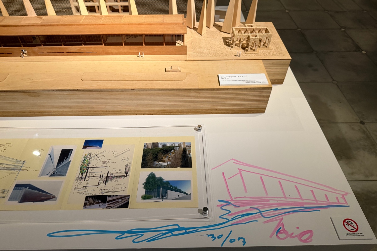 「安藤忠雄展|青春」展場一隅(攝影:Adela Cheng) 「安藤忠雄展|青春」展場一隅(攝影:Adela Cheng)