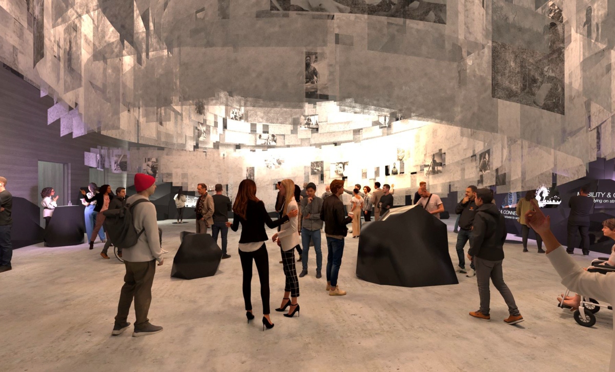 北歐館內部展覽空間(圖片來源:The Nordic Pavilion) 北歐館內部展覽空間(圖片來源:The Nordic Pavilion)