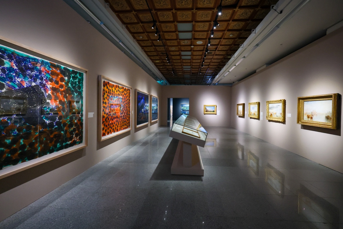 展區「威尼斯:壯麗的城市」(圖片提供:威廉.透納特展:崇高的迴響) 展區「威尼斯:壯麗的城市」(圖片提供:威廉.透納特展:崇高的迴響)