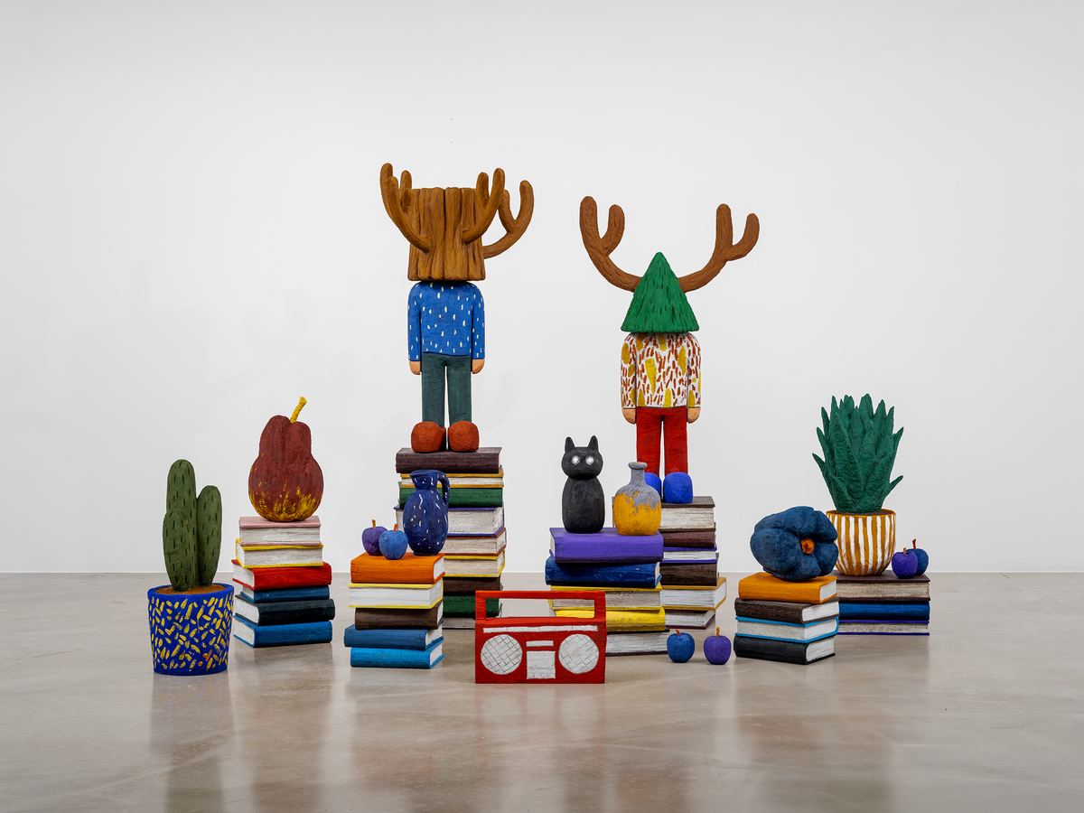 平子雄一個展《超越理想的風景》在基隆美術館！跟著「小樹人」穿梭人類與自然世界