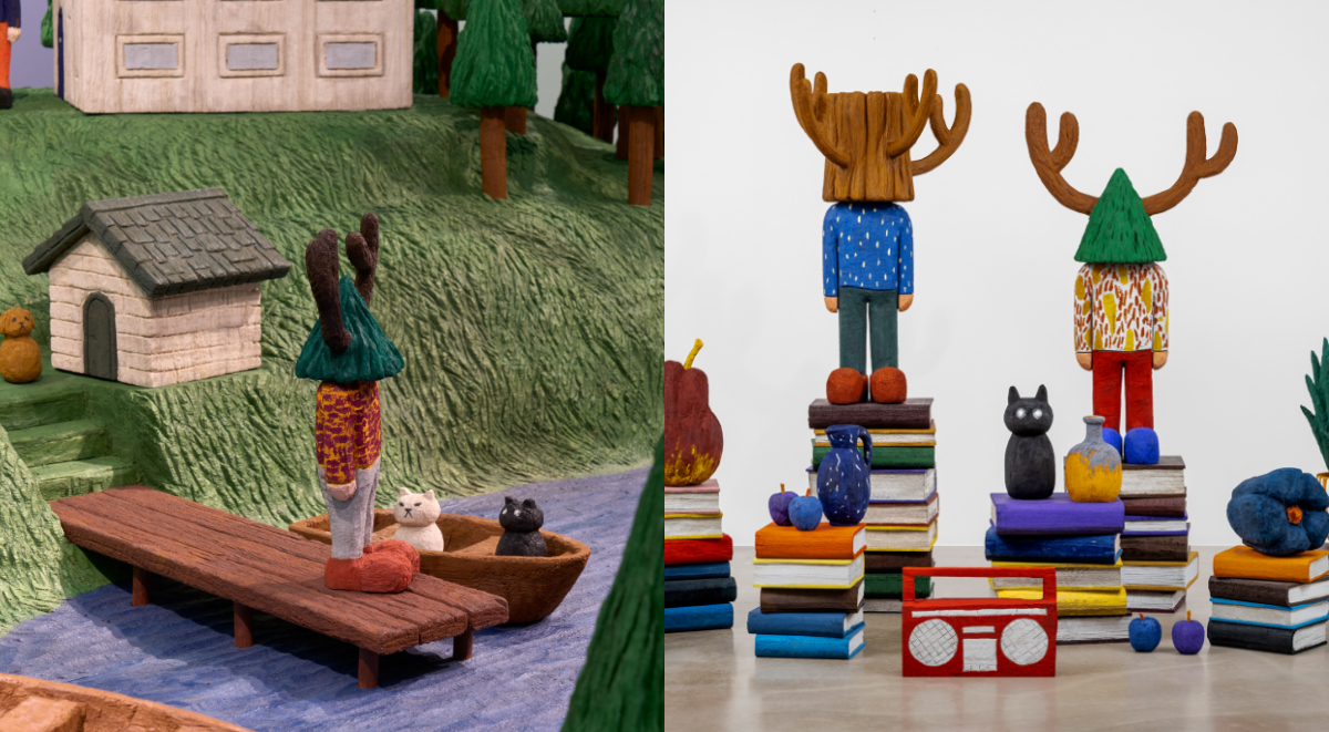 平子雄一個展《超越理想的風景》在基隆美術館!跟著「小樹人」穿梭人類與自然世界