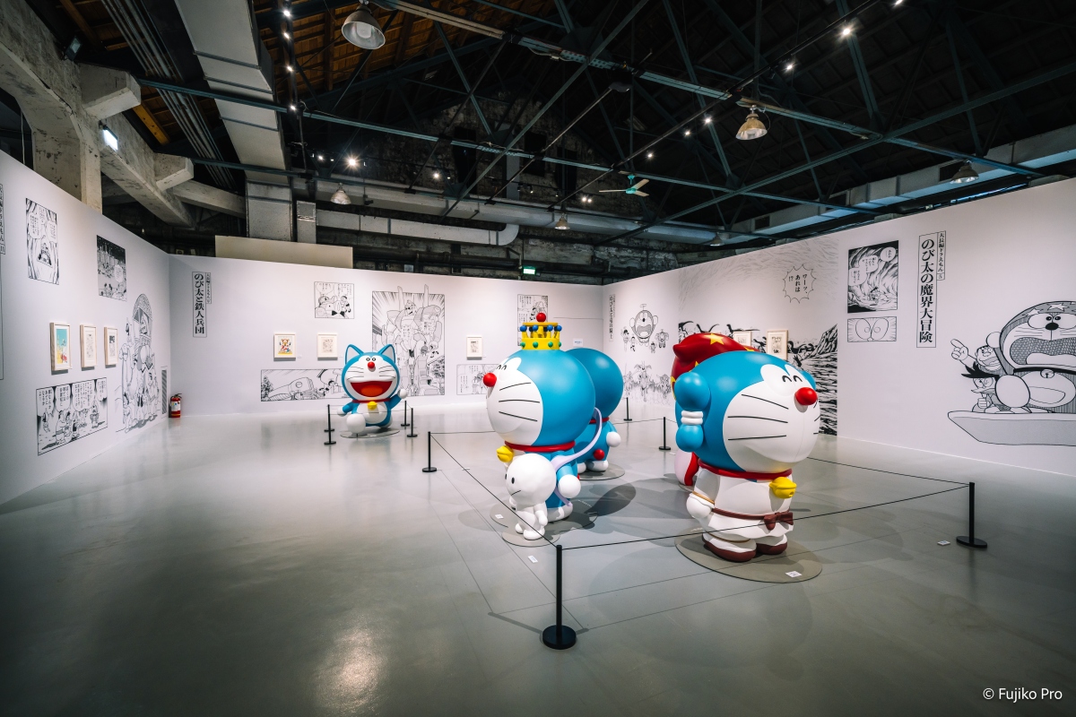 「大長篇展區」展現了藤子・F・不二雄老師自1979年開始創作的大長篇作品。(圖片提供:聯合數位文創) 「大長篇展區」展現了藤子・F・不二雄老師自1979年開始創作的大長篇作品。(圖片提供:聯合數位文創)