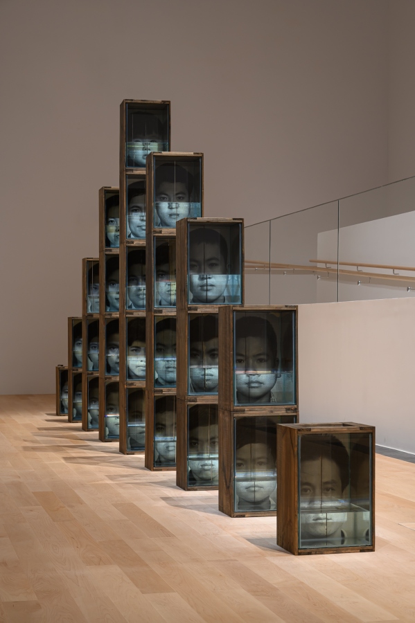 「往來/照見」典藏研究展 藝術家陳順築〈水相〉(圖片提供:新美館,攝影:王世邦) 「往來/照見」典藏研究展 藝術家陳順築〈水相〉(圖片提供:新美館,攝影:王世邦)