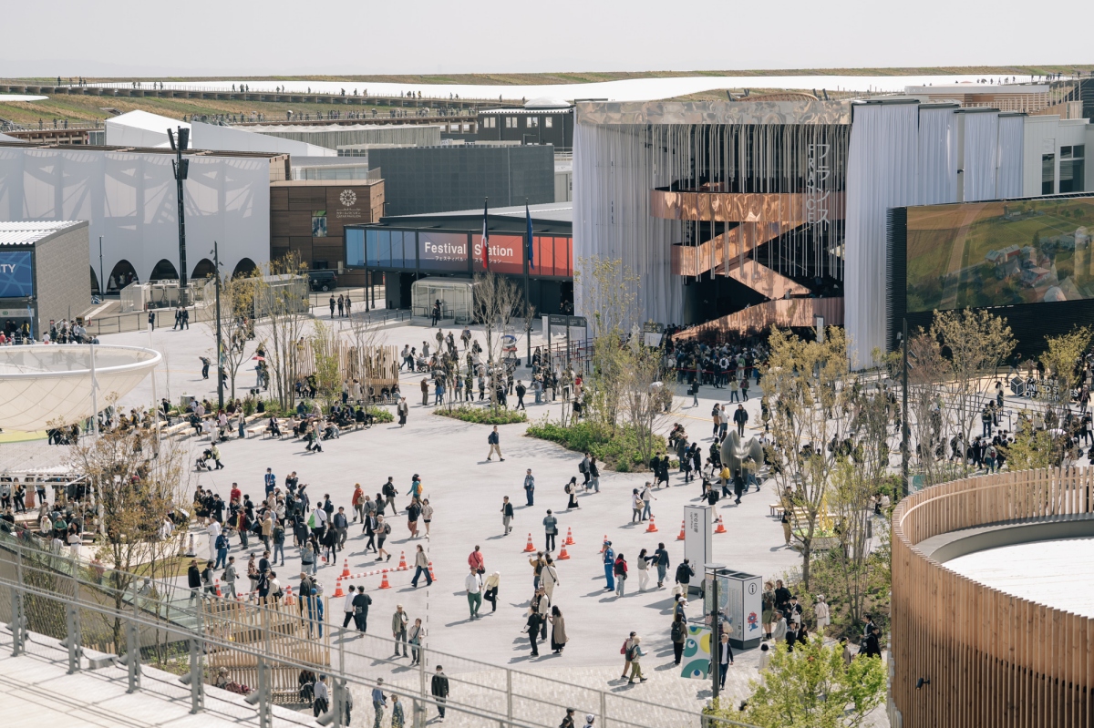 法國館展館由法國建築事務所Coldefy與義大利建築與創新團隊CRA-Carlo Ratti Associati聯手打造。(攝影:蔡耀徵 © La Vie) 法國館展館由法國建築事務所Coldefy與義大利建築與創新團隊CRA-Carlo Ratti Associati聯手打造。(攝影:蔡耀徵 © La Vie)